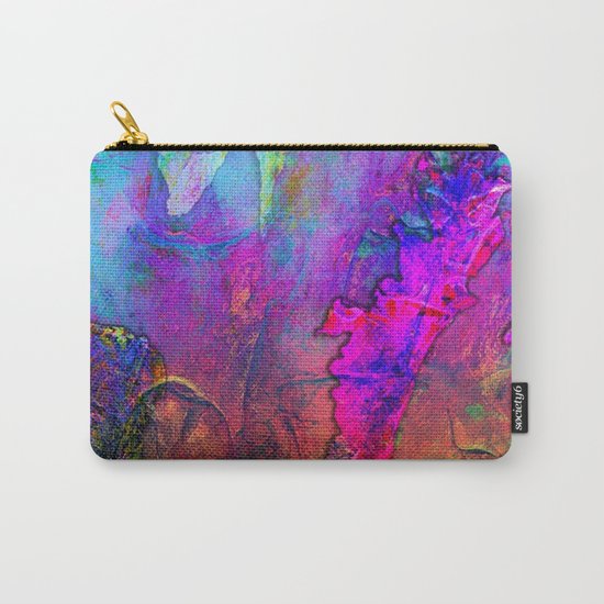 Abstract Texture 02 Carry-All Pouch