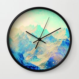 Classic Mountains Wall Clock