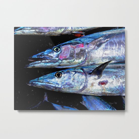 Catch of the Day: Wahoo Metal Print