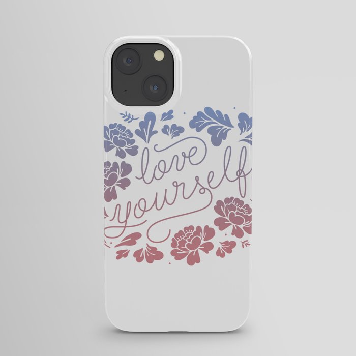 Love yourself color iPhone Case