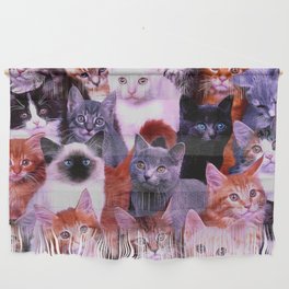 Assorted Cats, kittens Wall Hanging