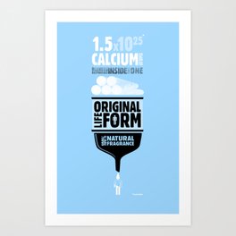 Original Lifeform - Calcium Art Print