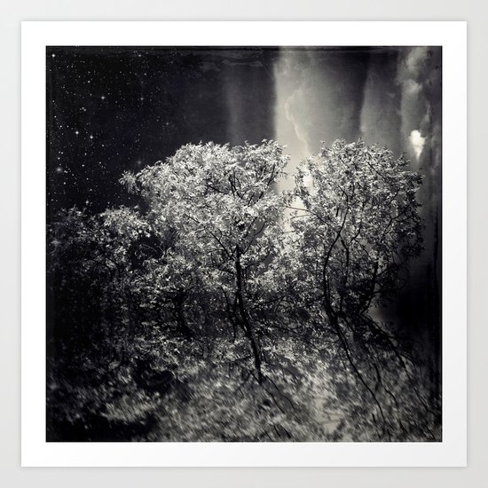 nite + day fantasy Art Print