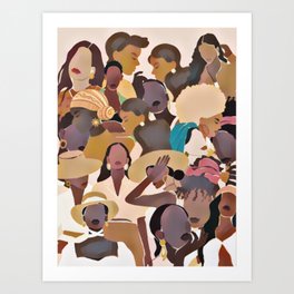 My Melanin Is Beautiful/Afrocentric/ Melanin Art Print