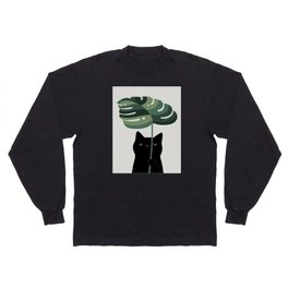 Cat and Plant 16 Long Sleeve T-shirt