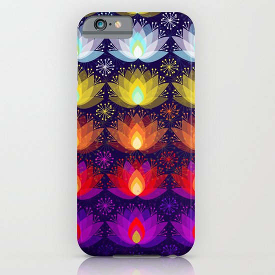 Variations on a Lotus I - Sparkle Brightly iPhone & iPod Case