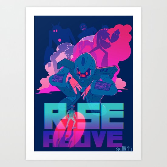 Rise Above Art Print