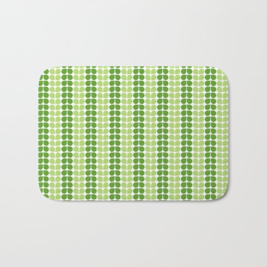 Pattern green green Bath Mat