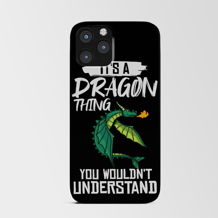 Dragon Head Funny Cute Fantasy Creature iPhone Card Case