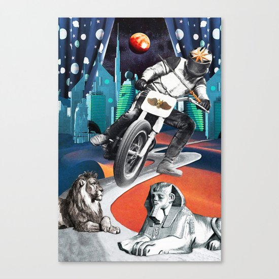 Divination Tarot: Chariot Canvas Print