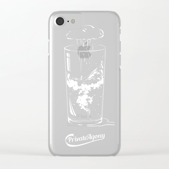 Private Agony Clear iPhone Case