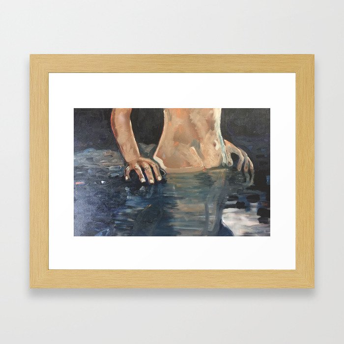 Trouble the Water Framed Art Print