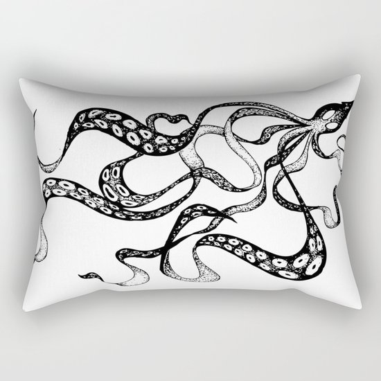 Squid Rectangular Pillow