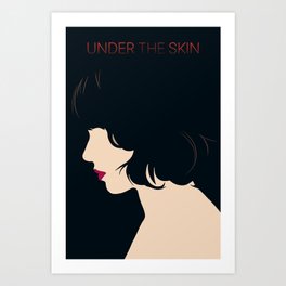 UNDER THE SKIN Movie Inspired Poster Art Print