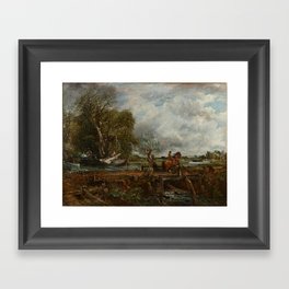 John Constable vintage painting Framed Art Print