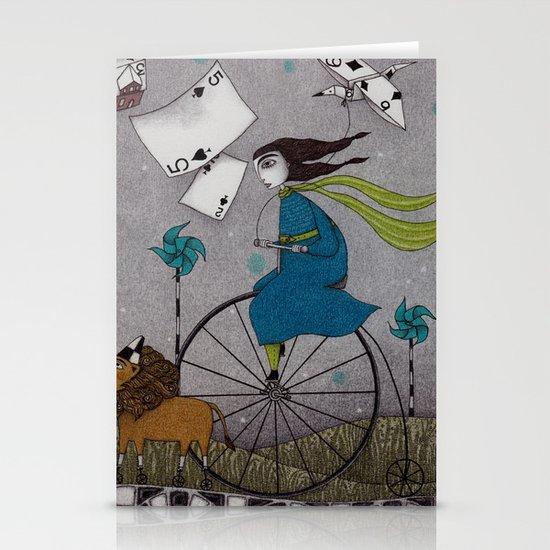 I Follow the Wind Stationery Cards