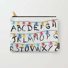 Stranger Things Alphabet Lights Carry-All Pouch