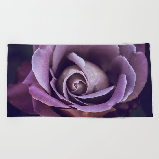 Fibonacci Rose Beach Towel