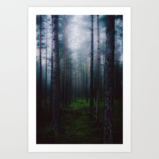 I will make you sleep Art Print