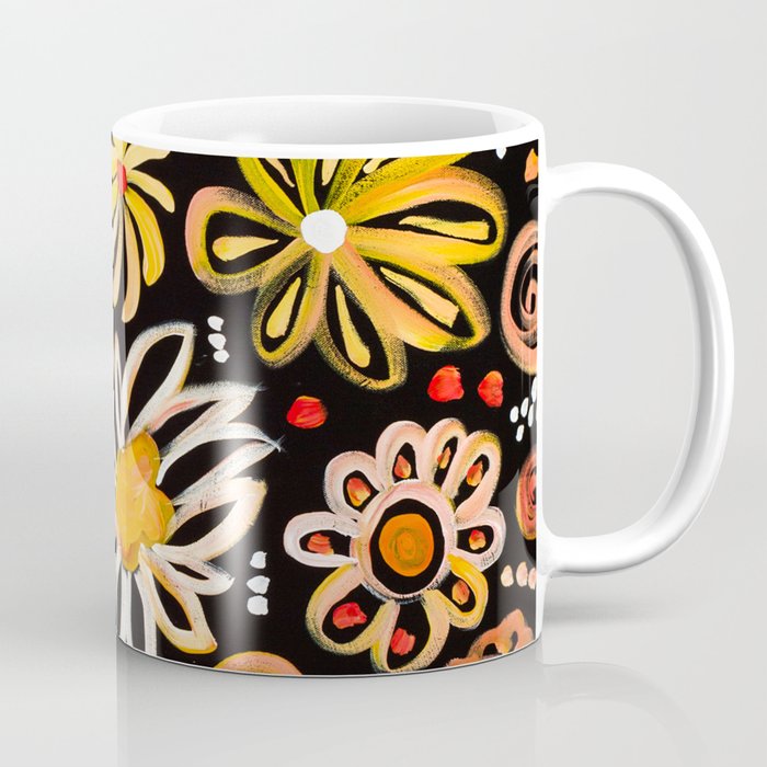 Flower Toss!  Coffee Mug