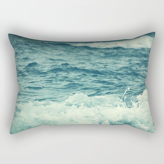 The Sea IV. Rectangular Pillow