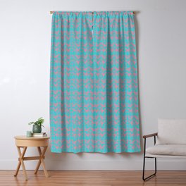 Salmon Pink Blackout Curtains Society6