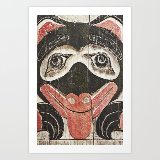 Bear Totem Art Print