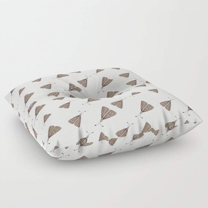 Moth Brown Floor Pillow