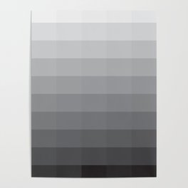 Fifty Shades Of Grey as Color Poster