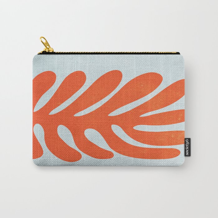Fire Red: Wild Leaf | Matisse Foliage Paper Cutouts 01 Carry-All Pouch