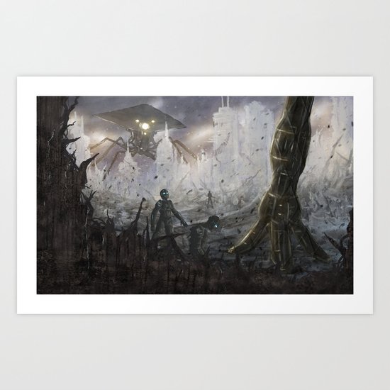 Get Back Up Art Print