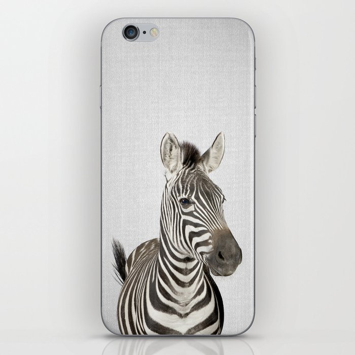 Zebra 2 - Colorful iPhone Skin