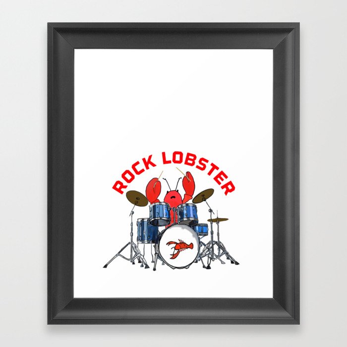 Rock Lobster Framed Art Print