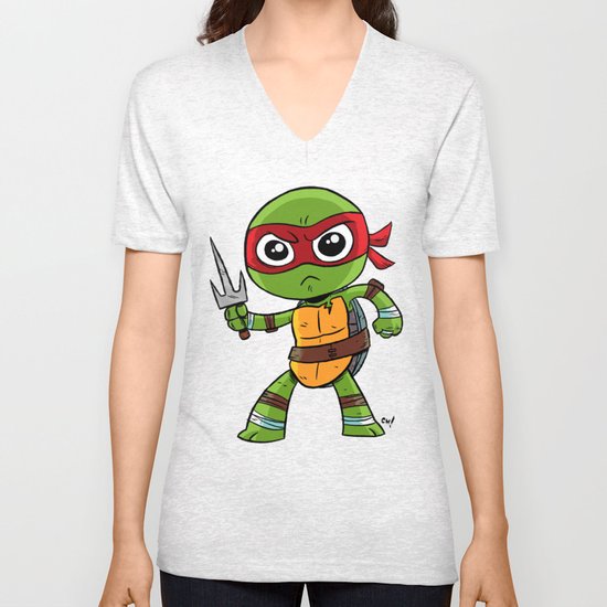 TMNT Raphael Unisex V-Neck