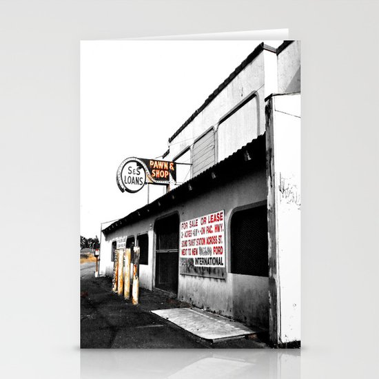 Local Pawn Shop Stationery Cards