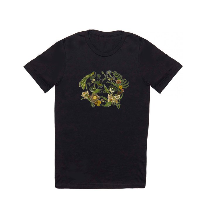 Botanical Pug T Shirt