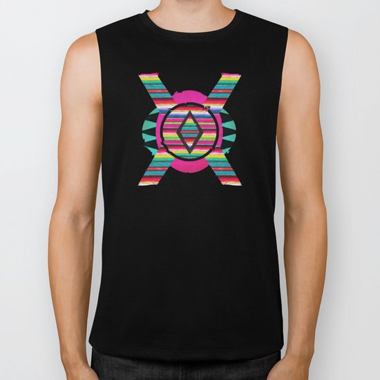 Serape II Biker Tank