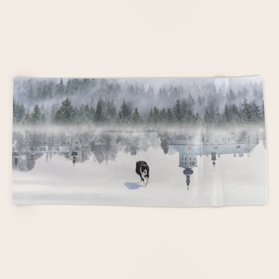 Dreaming Dog Beach Towel