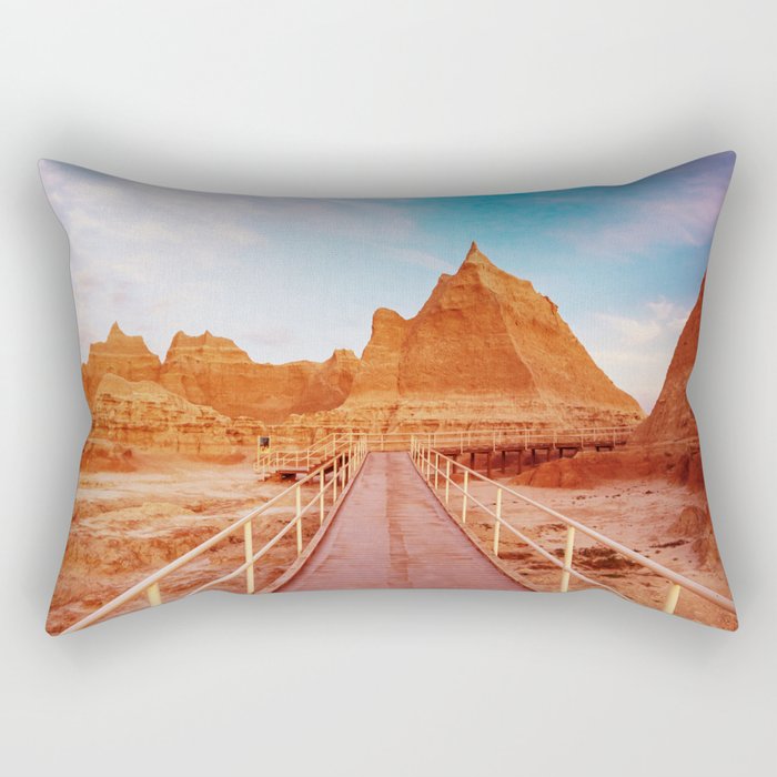 Into the Unknown Rectangular Pillow