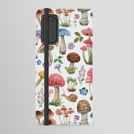 Watercolor Mushroom #2 Android Wallet Case