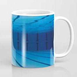 Underwater Empty Swimming Pool. Coffee Mug