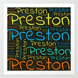 Preston Art Print