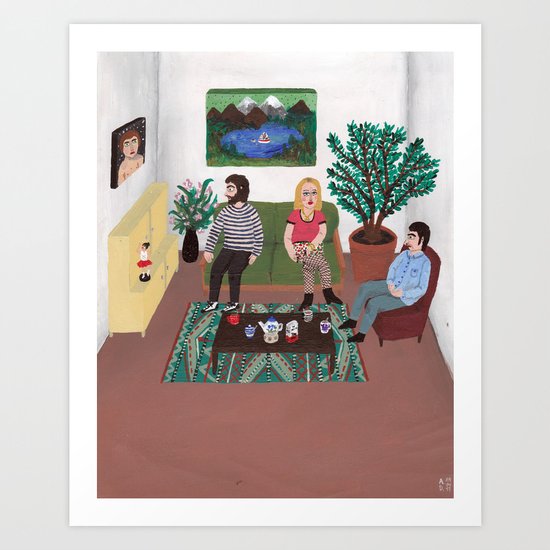 The Callgirl Art Print