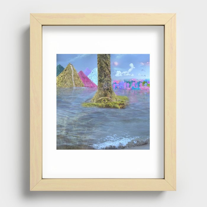 Relinquish of Youth, Towards Worldly Responsibility Recessed Framed Print
