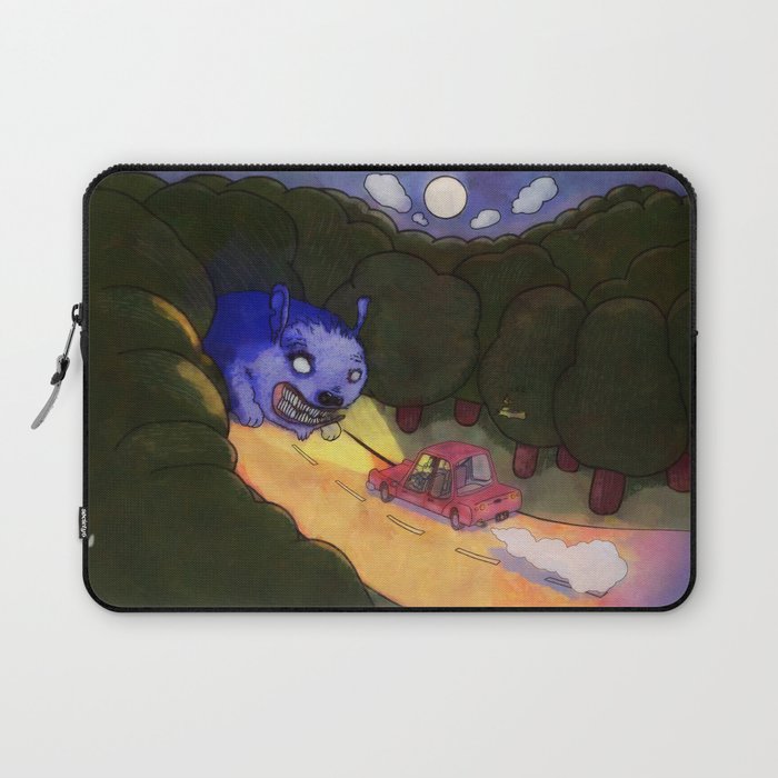 Something in the  headlights Laptop Sleeve
