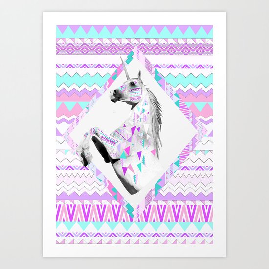 TWIN SHADOW by Vasare Nar and Kris Tate Art Print
