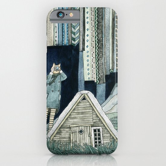 Photographing Northern Lights iPhone & iPod Case