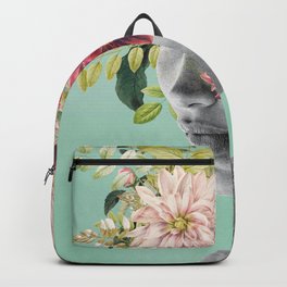 WOMAN WITH FLOWERS 12 Backpack