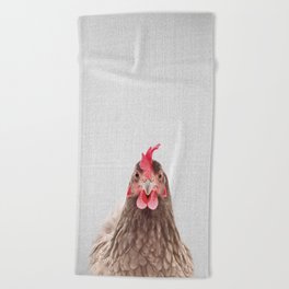 Chicken - Colorful Beach Towel