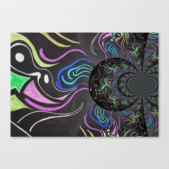 Dark Colour Canvas Print